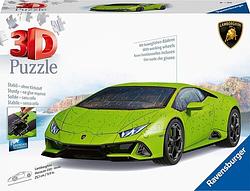 Foto van Lamborghini huracan evo groen 3d (108 stukjes) - puzzel;puzzel (4005556112999)