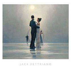 Foto van Jack vettriano - dance me to the end of love kunstdruk 72x68cm