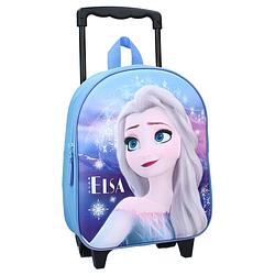 Foto van Disney frozen handbagage reiskoffer/trolley/rugzak 32 cm voor kinderen - kinder reiskoffers