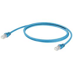 Foto van Weidmüller 2813820003 rj45 netwerkkabel, patchkabel cat 5 sf/utp 0.30 m blauw 1 stuk(s)