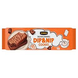 Foto van Jumbo dip&nip cookies salted caramel 11 stuks 200g