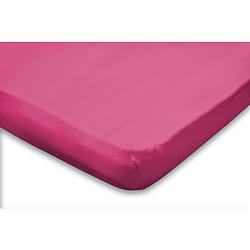 Foto van Elegance topper hoeslaken jersey katoen - fuchsia 200x200cm