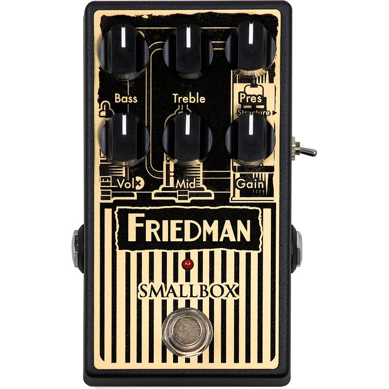 Foto van Friedman small box overdrive effectpedaal