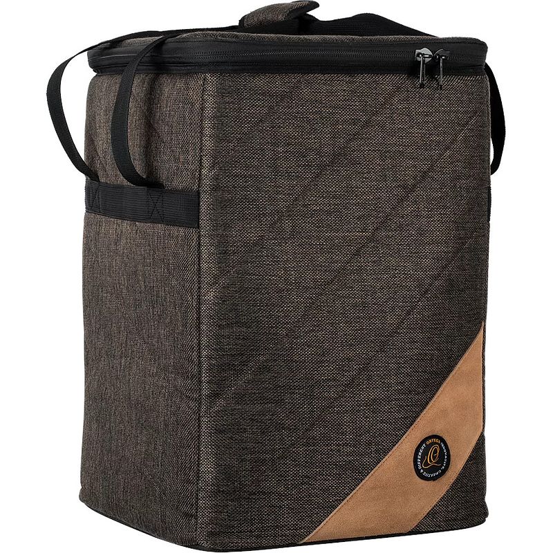 Foto van Ortega ogbcj-mo premium standard size cajon bag mocca draagtas voor cajon