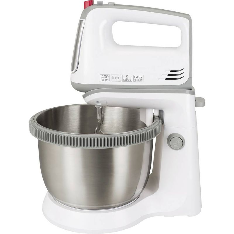 Foto van Silva homeline hm-s 4000 handmixer 400 w wit, rvs