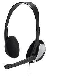 Foto van Hama hoofdtelefoon pc essential hs p100 headset zwart