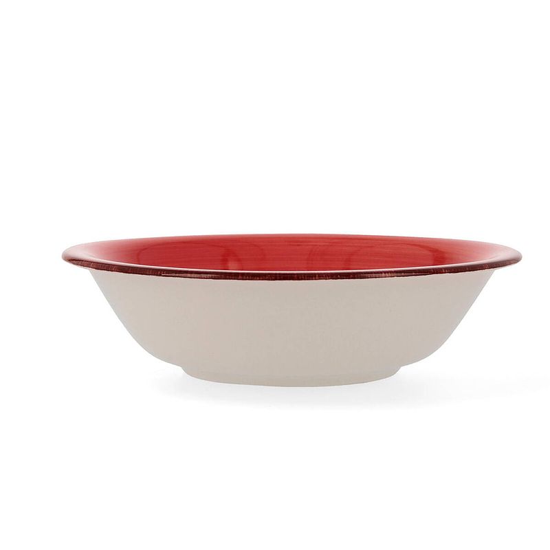 Foto van Saladekom quid vita keramisch rood (23 cm) (pack 6x)