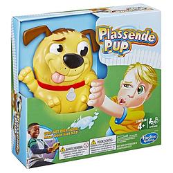 Foto van Hasbro kinderspel plassende pup 18 cm bruin