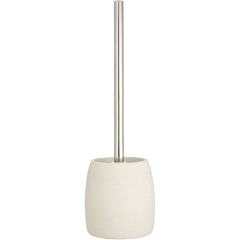 Foto van Wenko toiletborstel en houder goa 38,5 cm polyresin beige