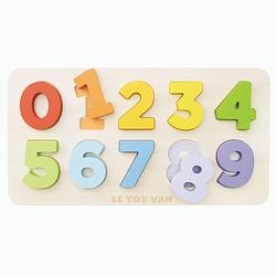 Foto van Le toy van ltv - figures counting puzzle
