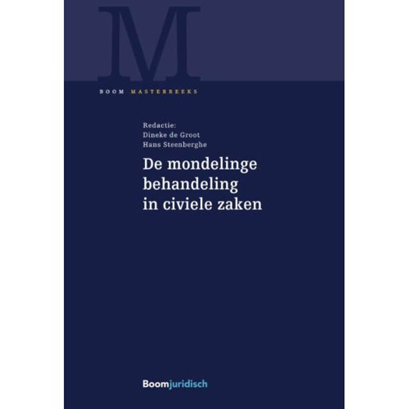 Foto van De mondelinge behandeling in civiele zaken - boom