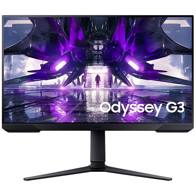 Foto van Samsung odyssey g3 s27ag304nr led-monitor 68.6 cm (27 inch) energielabel e (a - g) 1920 x 1080 pixel full hd 1 ms hdmi, displayport, hoofdtelefoon (3.5 mm