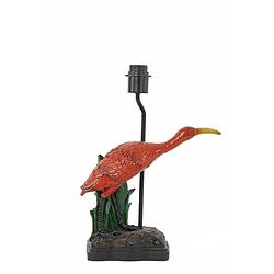 Foto van Light & living - lampvoet crane - 31.5x14x41 - rood