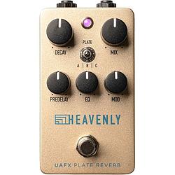 Foto van Universal audio uafx heavenly plate reverb gitaar effectpedaal