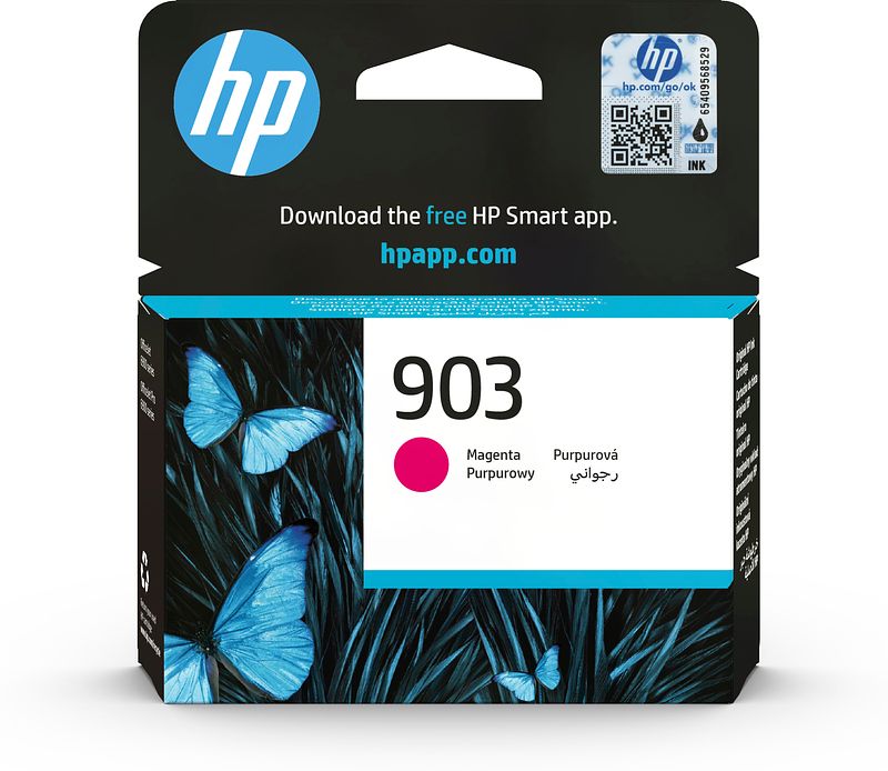 Foto van Hp 903 ink magenta inkt paars