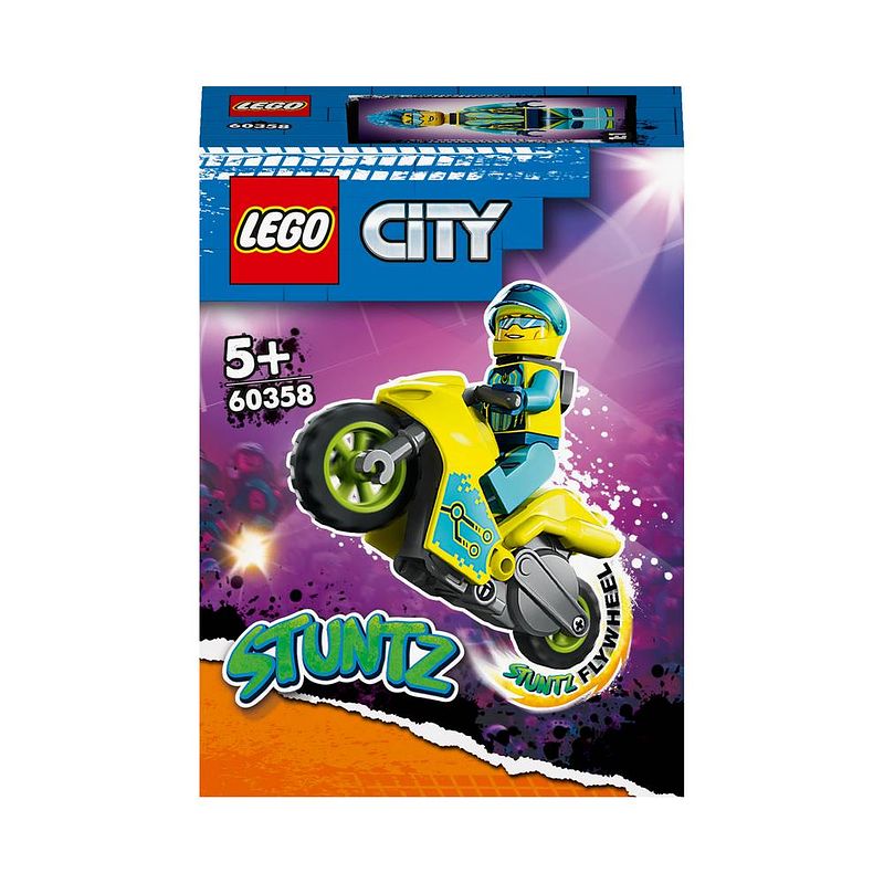 Foto van Lego® city 60358 cyber-stuntbike