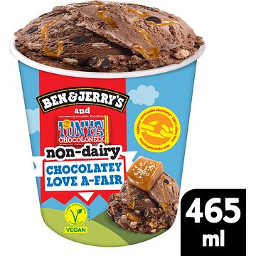 Foto van Ben & jerry'ss ijs nondairy chocolatey loveafair 465ml bij jumbo