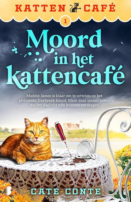 Foto van Moord in het kattencafé - cate conte - ebook (9789402318975)