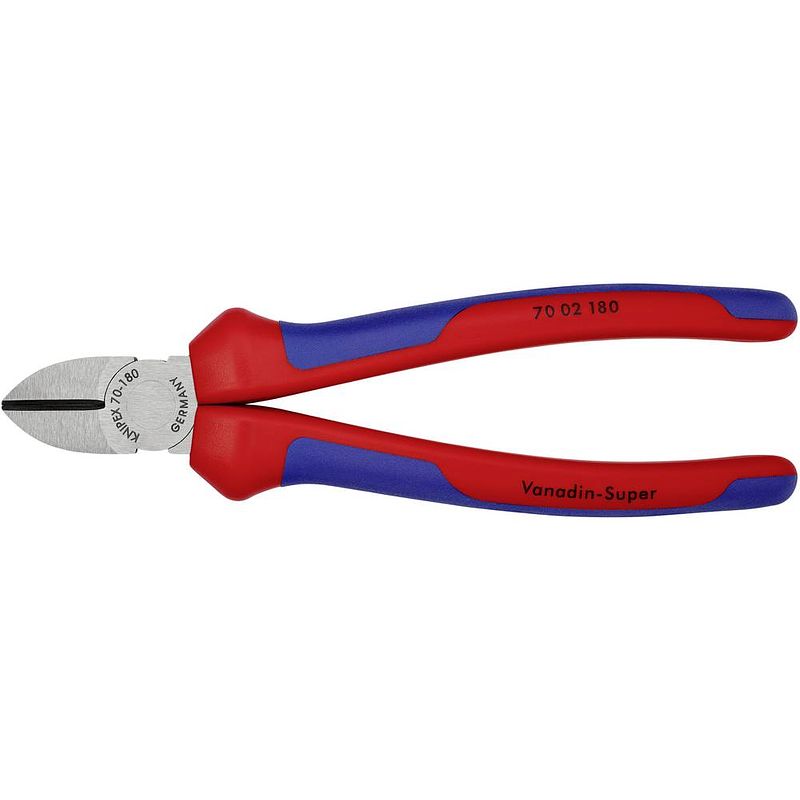 Foto van Knipex 70 02 180 werkplaats zijkniptang met facet 180 mm