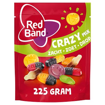 Foto van Red band snoepmix crazy 225g bij jumbo