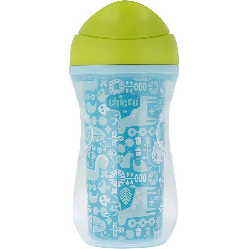 Foto van Chicco drinkbeker active junior 266 ml groen/blauw