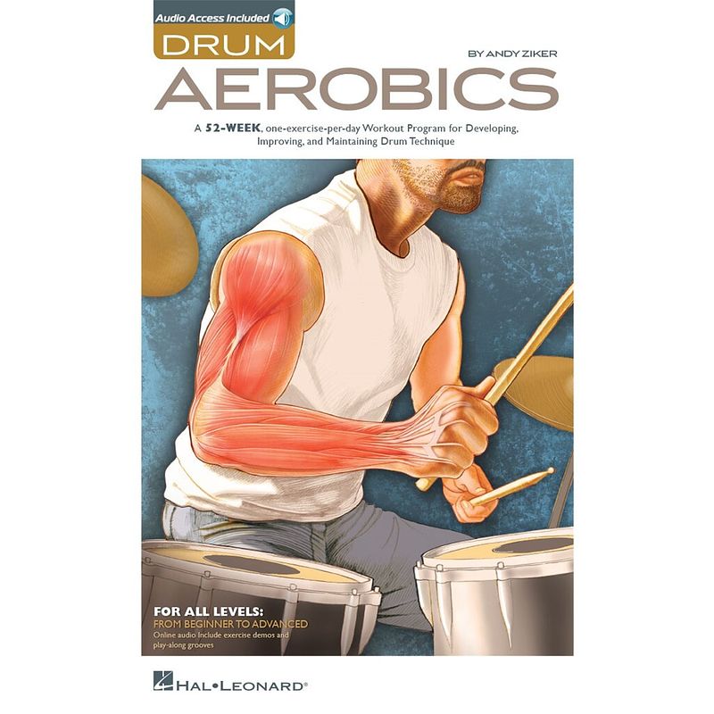 Foto van Hal leonard - andy ziker - drum aerobics