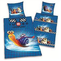 Foto van Dreamworks turbo flanel dekbedovertrek - 1-persoons (140x200 cm + 1 sloop)