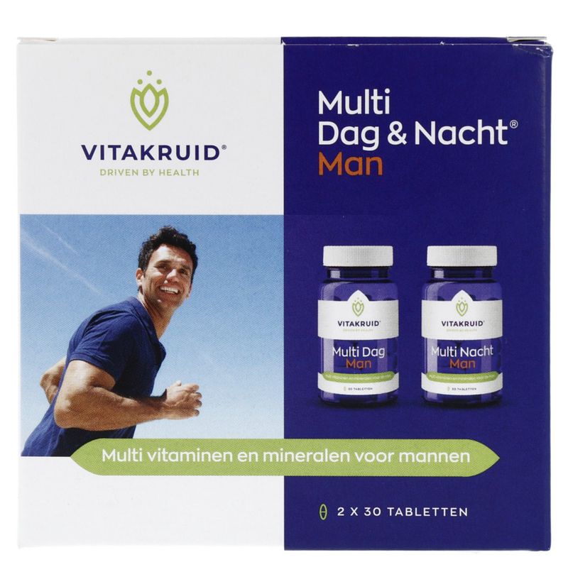 Foto van Vitakruid multi dag & nacht man tabletten