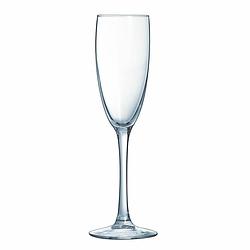 Foto van Champagneglas arcoroc vina transparant glas 6 stuks (19 cl)