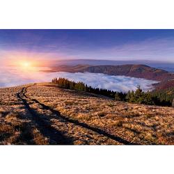 Foto van Dimex sunrise in mountains vlies fotobehang 375x250cm 5-banen