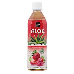 Foto van Tropical aloe vera drink strawberry 500ml bij jumbo