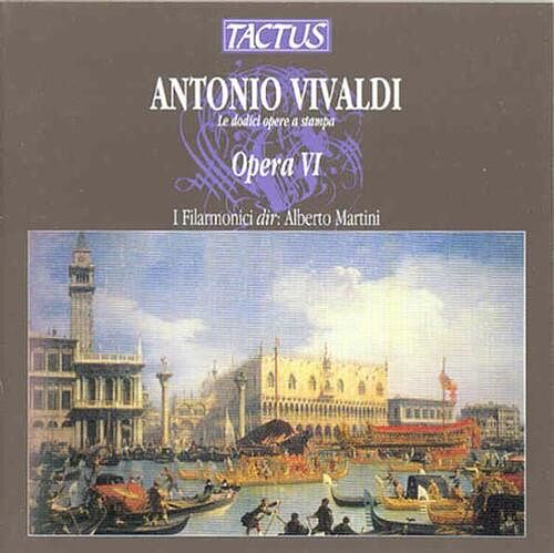 Foto van Vivaldi: opera vi 'ssei concerti's op.6 (1716) - cd (8007194100907)