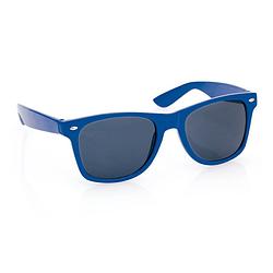 Foto van Hippe party zonnebril blauw volwassenen - verkleedbrillen