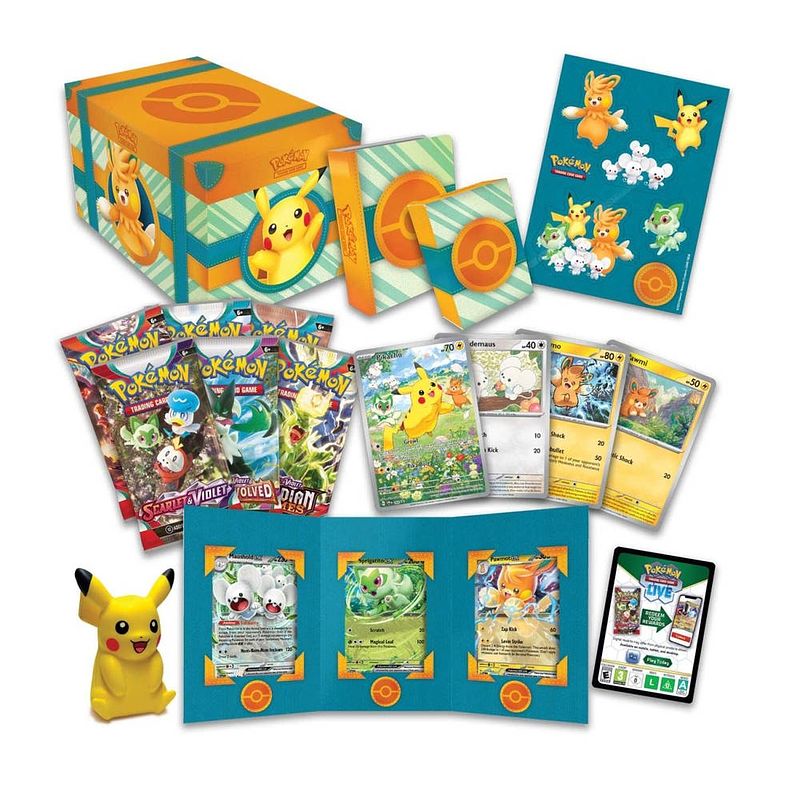 Foto van Pokémon tcg paldea adventure chest