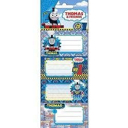 Foto van Fisher-price naamstickers thomas de trein papier wit 20 stuks