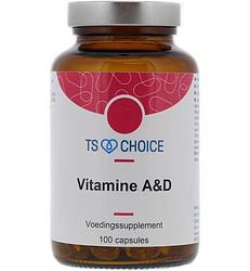 Foto van Ts choice vitamine a&d capsules