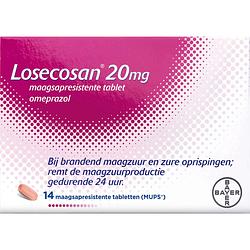 Foto van Losecosan 20mg tabletten