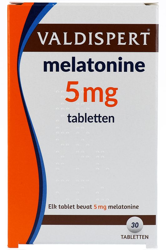 Foto van Valdispert melatonine 5mg tabletten