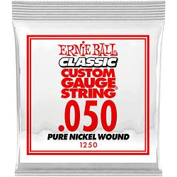 Foto van Ernie ball 1250 .050 classic pure nickel wound losse snaar voor elektrische gitaar