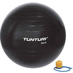 Foto van Tunturi fitnessbal gymbal zwart - 55 cm