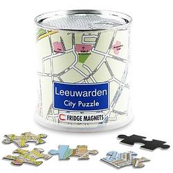 Foto van Leeuwarden city puzzel magnetisch (100 stukjes) - puzzel;puzzel (4260153727896)