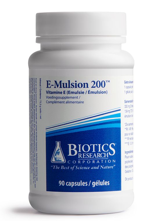 Foto van Biotics e-mulsion 200 capsules