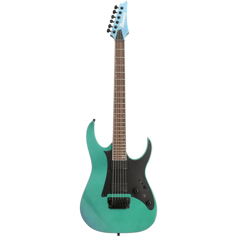 Foto van Ibanez rg631alf axion label blue chameleon elektrische gitaar