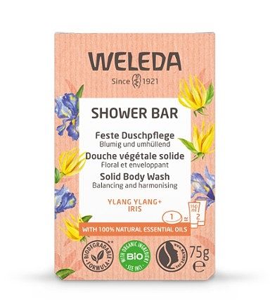 Foto van Weleda shower bar ylang ylang + iris