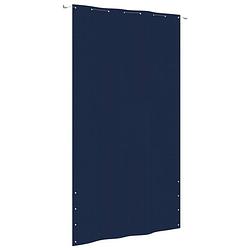 Foto van Vidaxl balkonscherm 160x240 cm oxford stof blauw