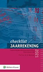 Foto van Checklist jaarrekening 2021 - paperback (9789013162196)