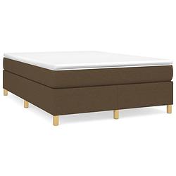 Foto van The living store boxspringbed - comfortable en duurzaam - 140 x 190 cm - pocketvering