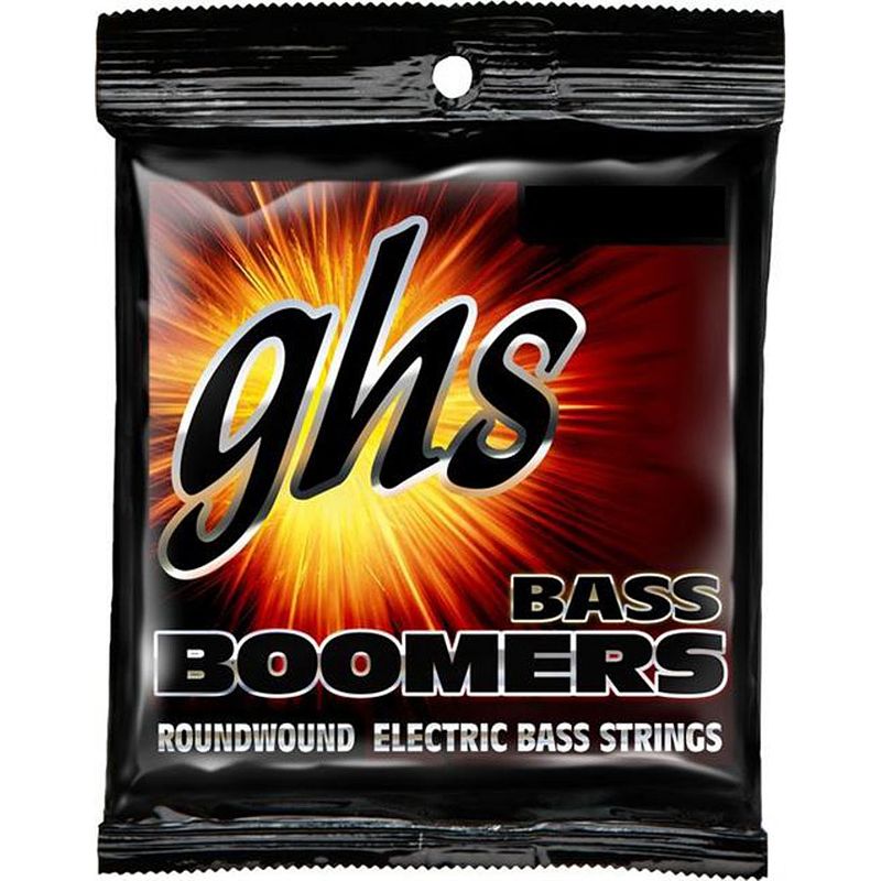 Foto van Ghs 6ml-dyb bass boomers medium light snarenset 6-snarige bas