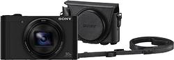 Foto van Sony cybershot dsc-wx500 zwart + lcj-hwa camerahoes