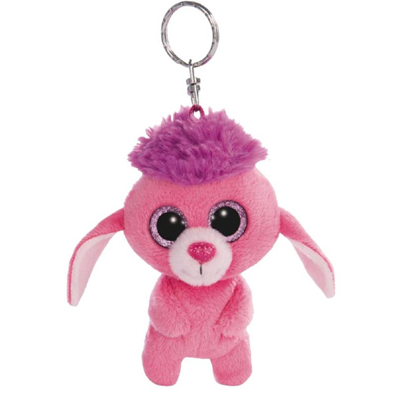 Foto van Nici sleutelhanger glubschis mooki junior pluche 9 cm roze